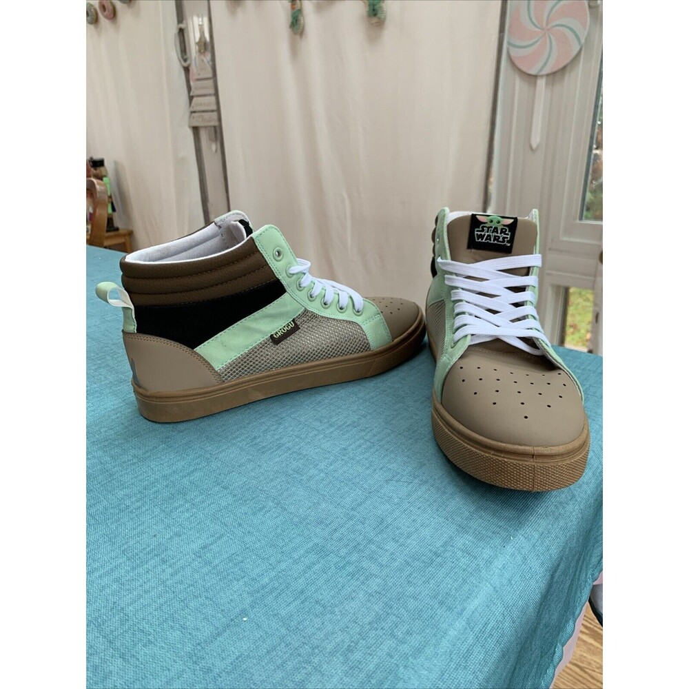Star Wars Men's Grogu High Top Sneaker, Size 7